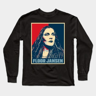 Floor Jansen Hope Poster Art Long Sleeve T-Shirt